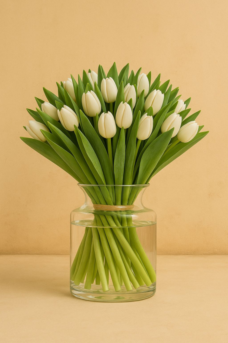 White Tulips