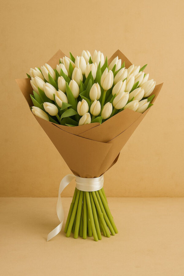 White Tulips