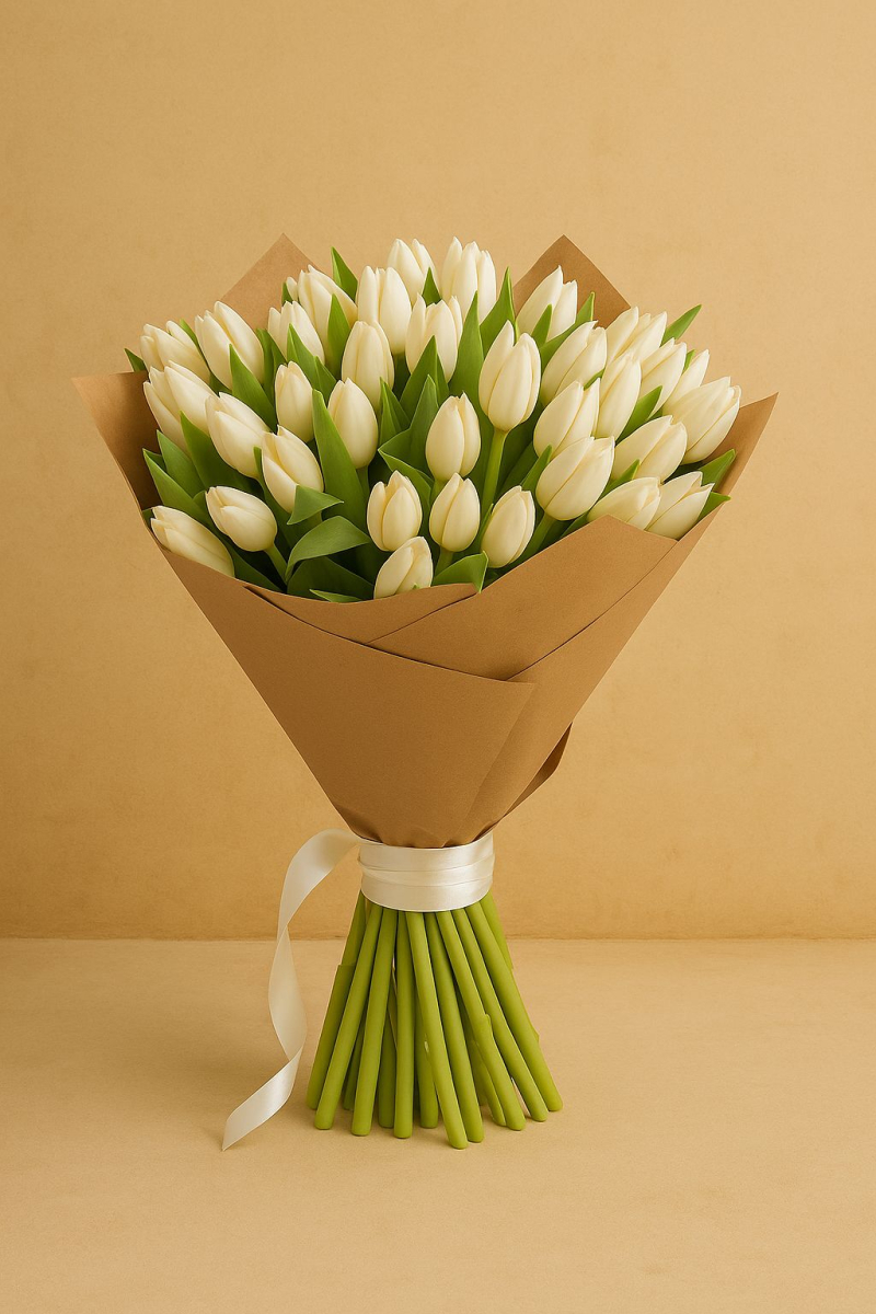 White Tulips