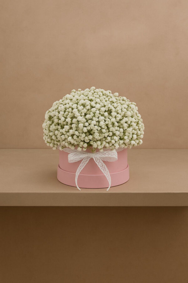Flowers Box | White Baby’s Breath
