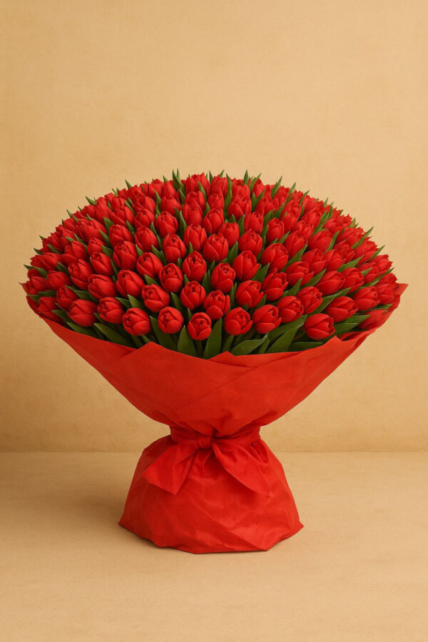 100 Tulips - Choose Your Color