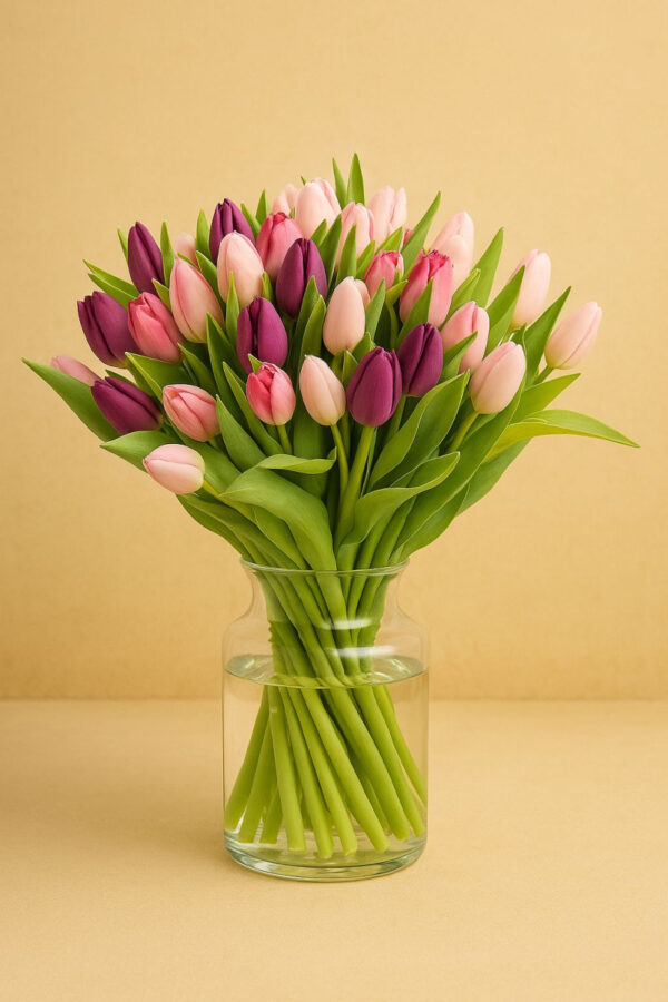 Purple Pink Tulips