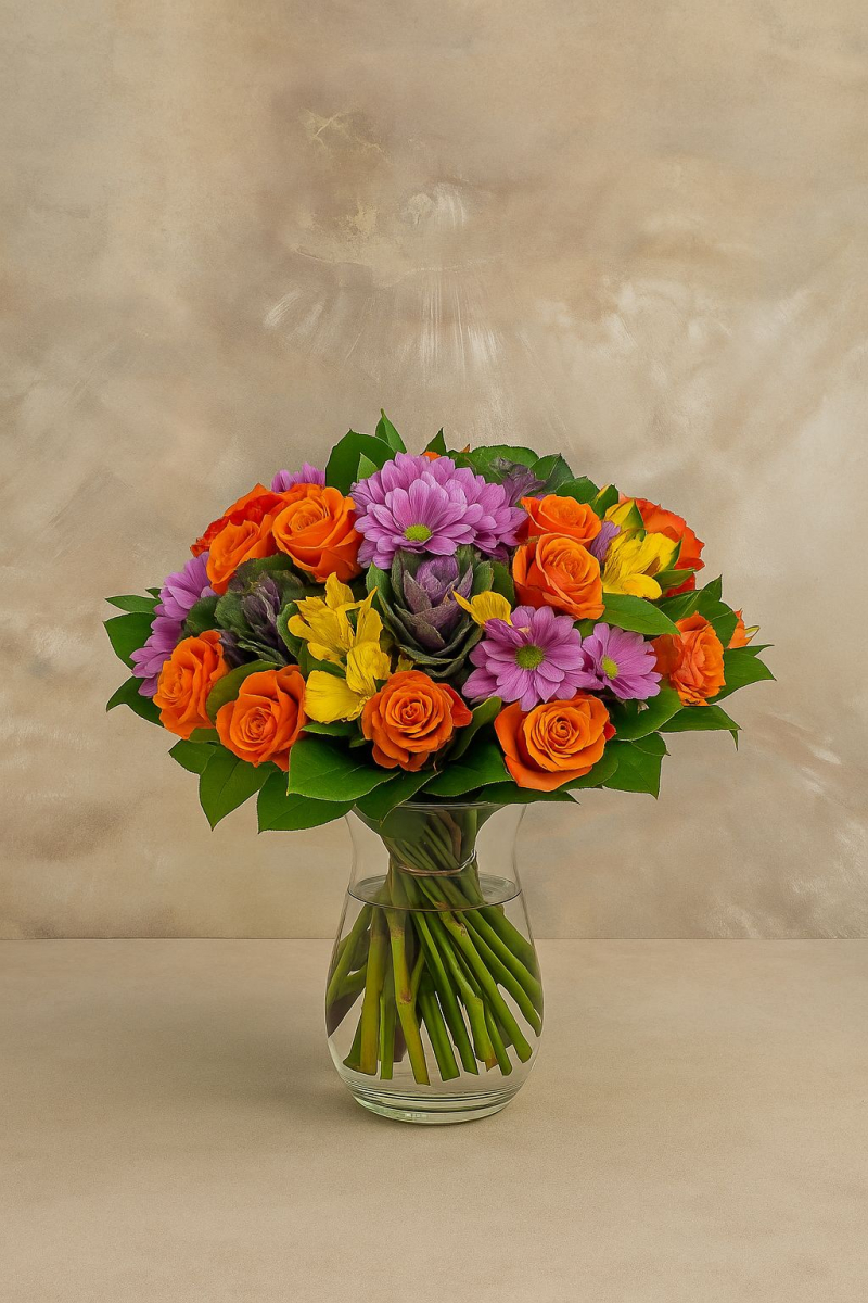 Orange roses | A015