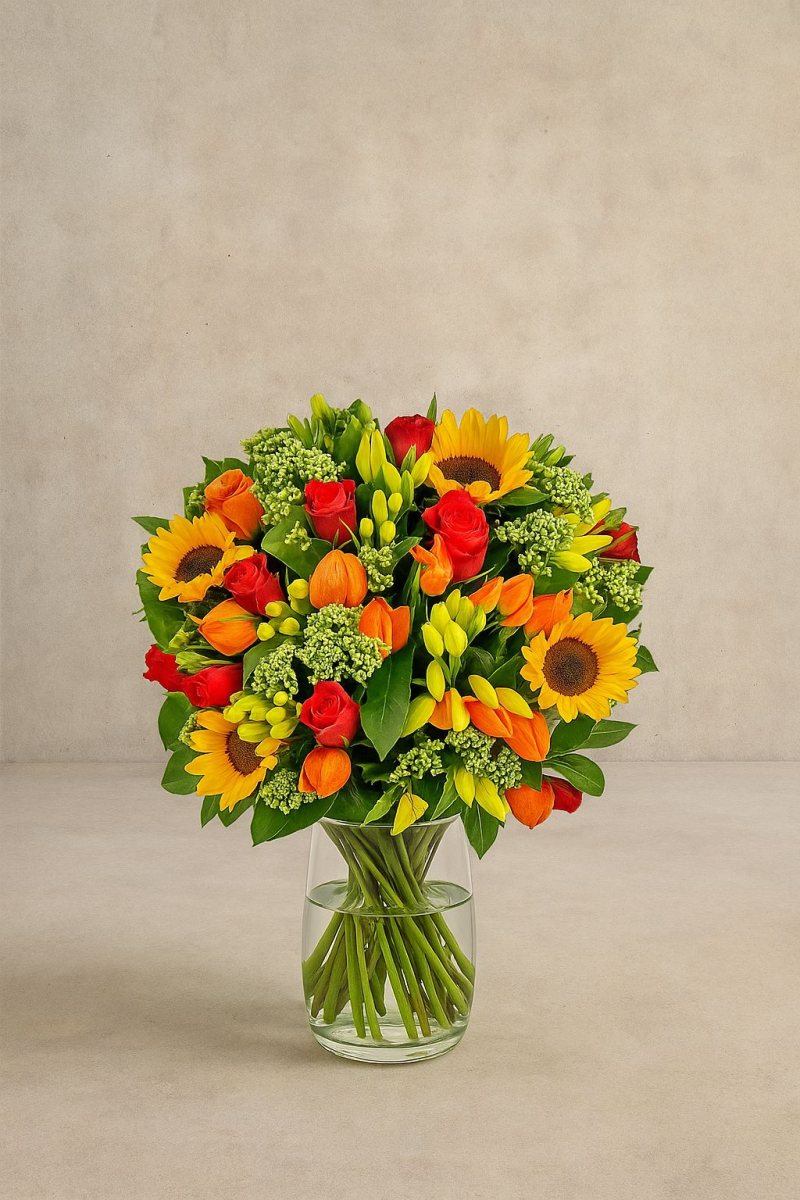 Golden Passion Bouquet | A026