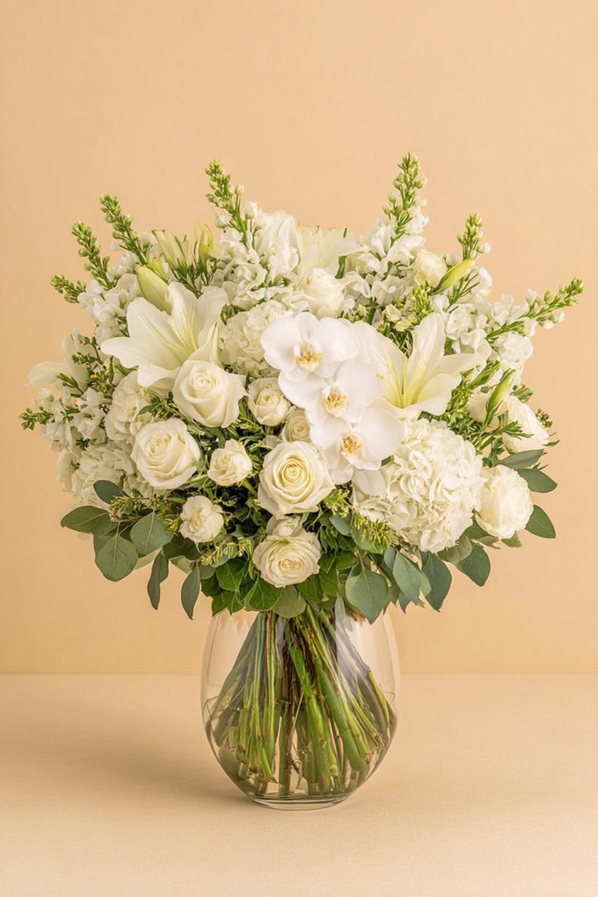 D003 | Luxurious bouquet of flowers | Exotic charm