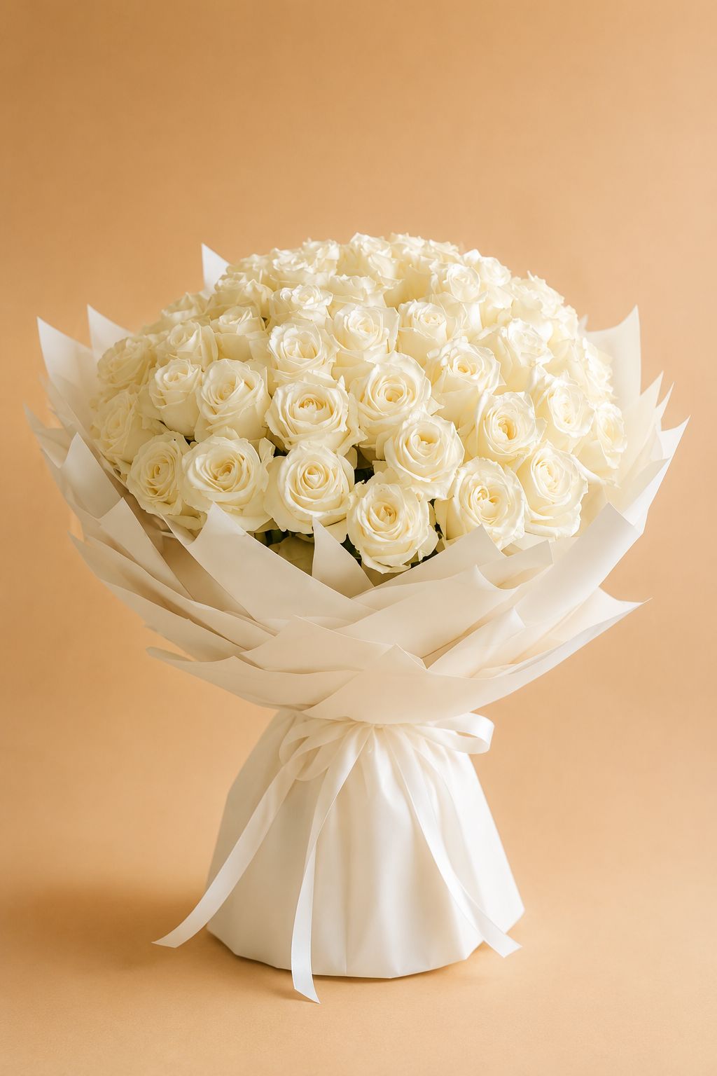 101 White roses