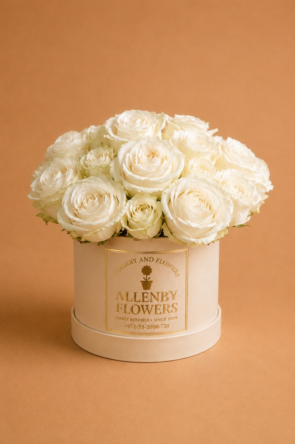 Classic White Roses | H024
