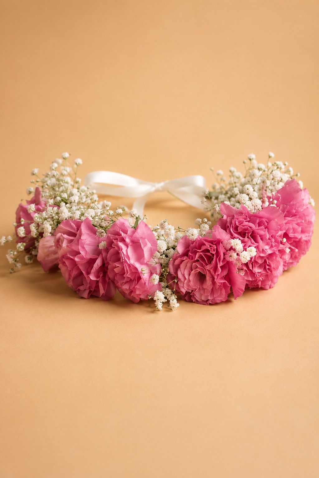 Pink Flower Crow | G010