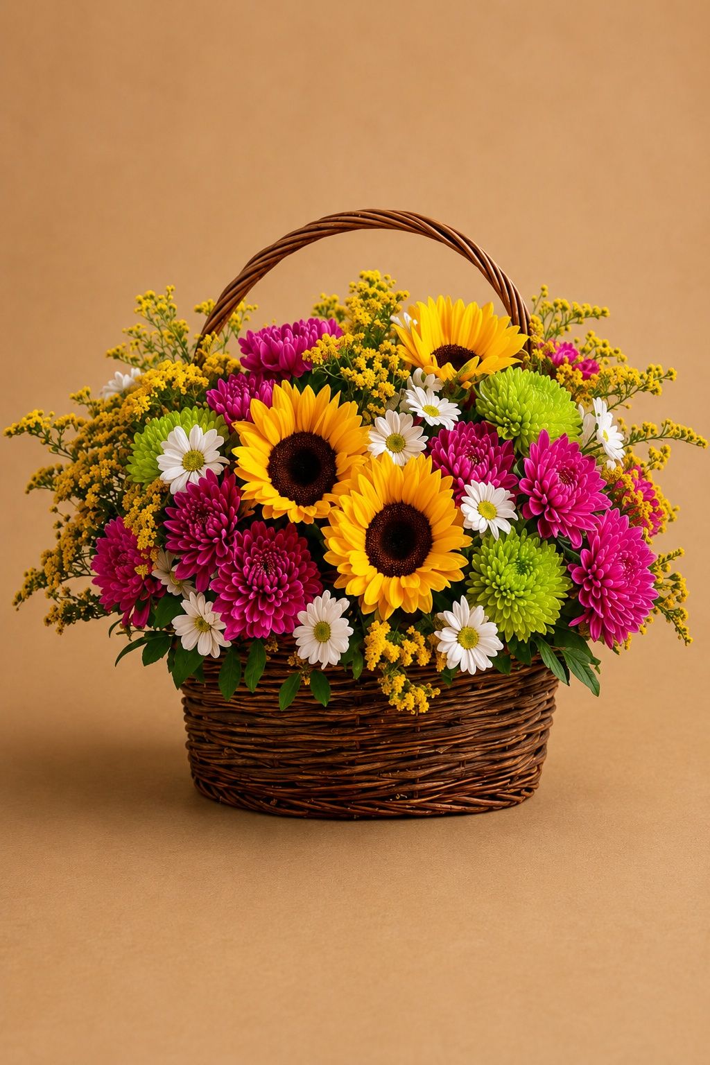 Flower Basket - Rustic