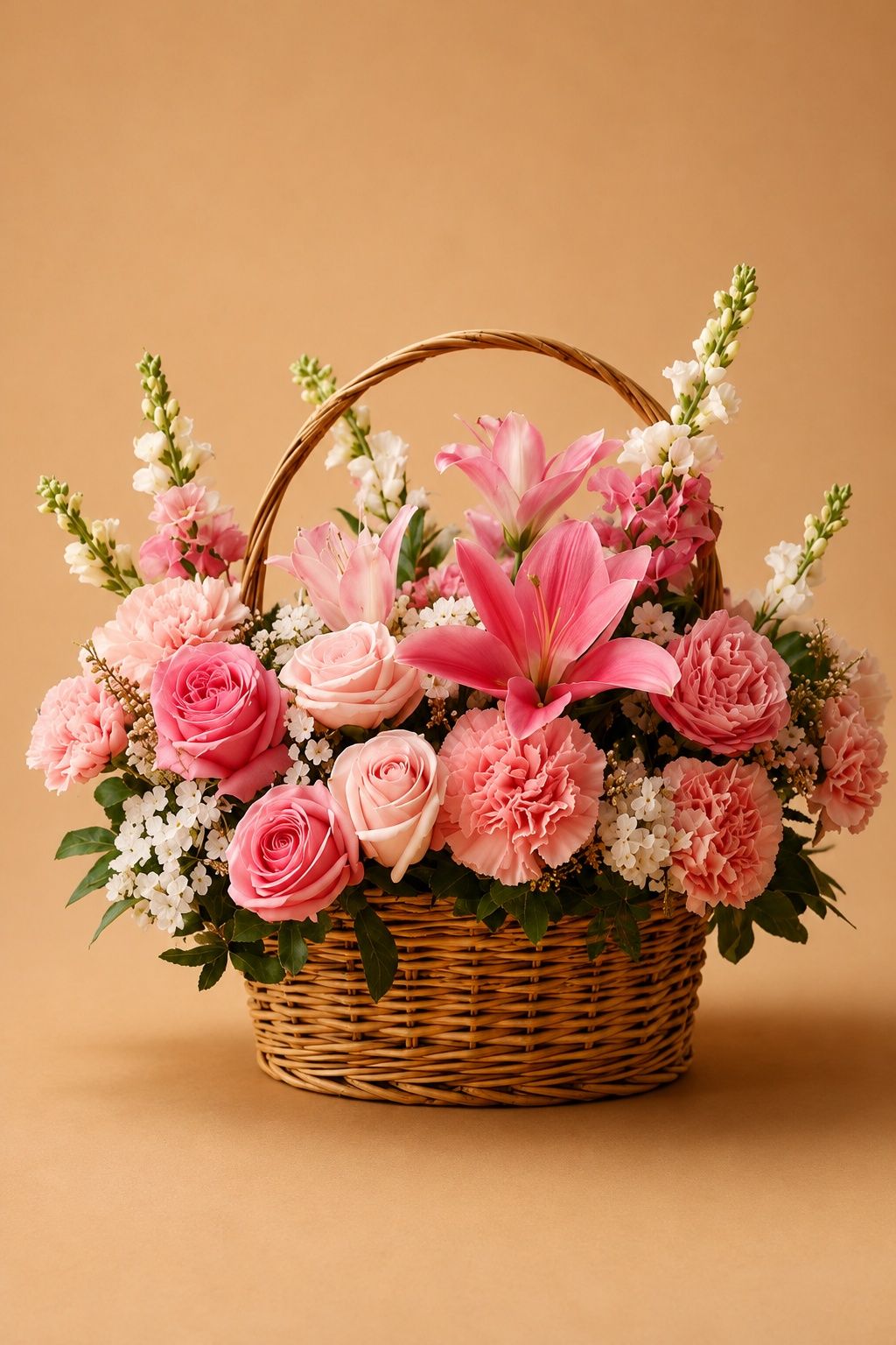 Flower Basket - Pastel